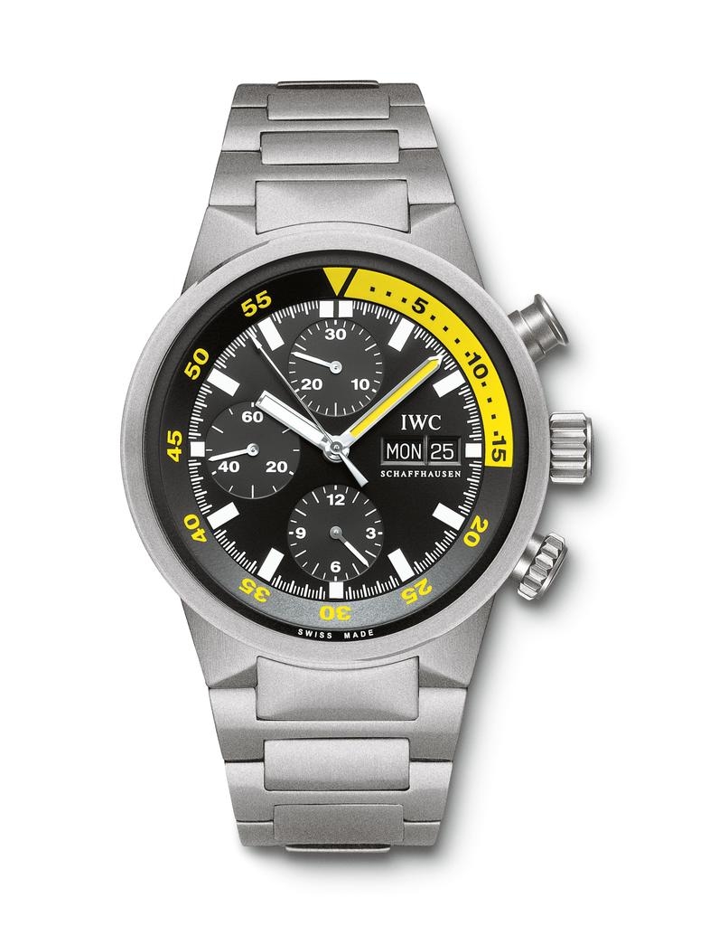 IWC IW3719-03 : Aquatimer Chrono-Automatic Titanium / Black / Bracelet