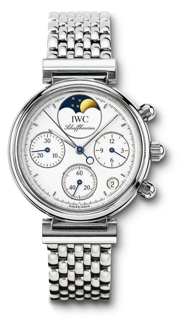 IWC IW3736-06 : Kleine Da Vinci Stainless Steel / White / Bracelet