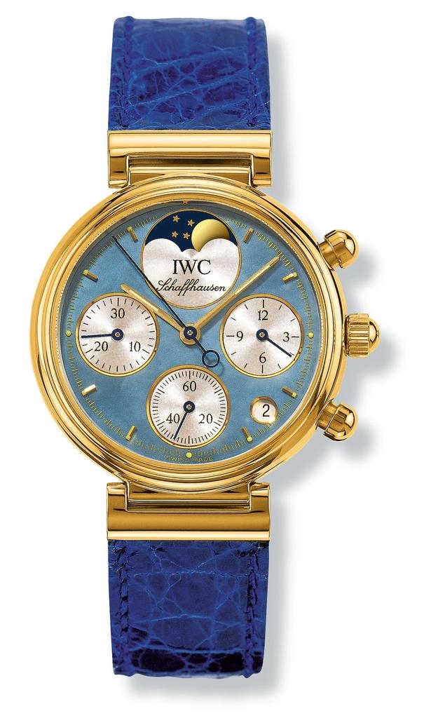IWC IW3736-09 : Kleine Da Vinci Yellow Gold / Blue MOP
