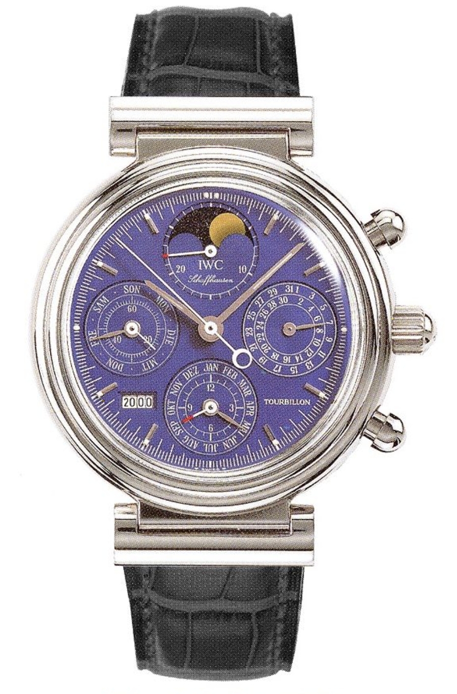 IWC IW3752-09 : Da Vinci Tourbillon Platinum / German