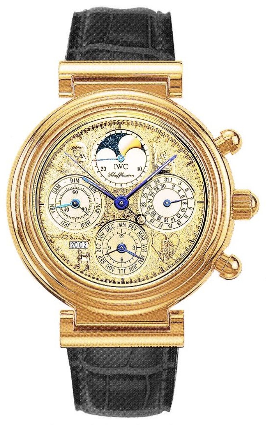 IWC IW3752-18 : Da Vinci Tourbillon Leonardo Rose Gold / Italian