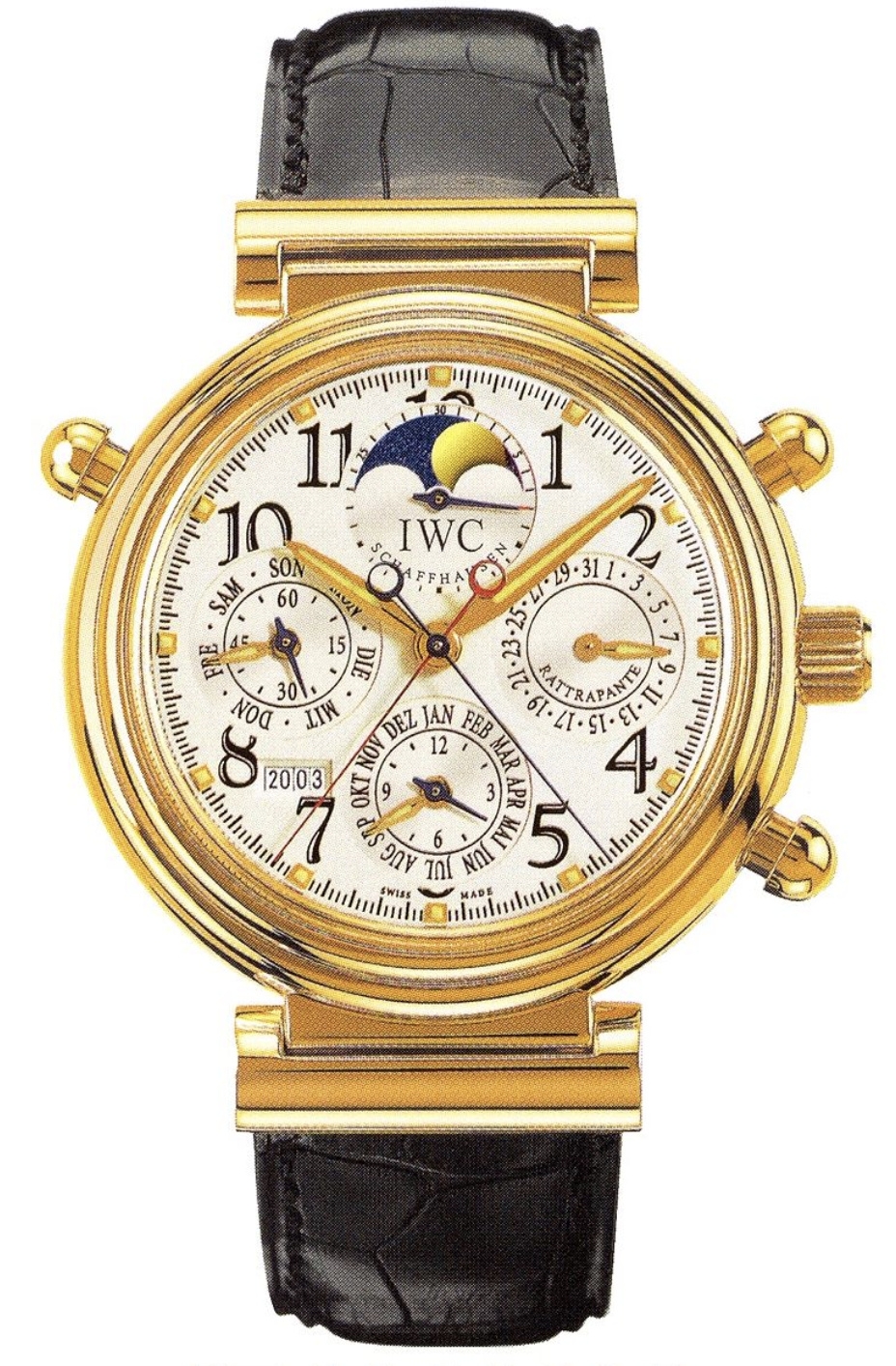 IWC IW3754-03 : Da Vinci Perpetual Rattrapante Rose Gold / Silver / English