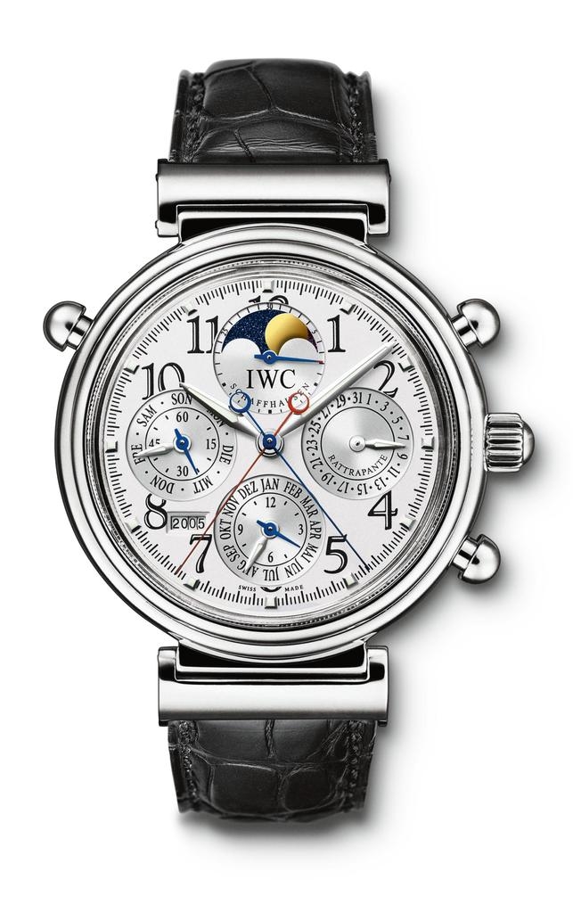 IWC IW3754-09 : Da Vinci Perpetual Rattrapante Platinum / Silver / German