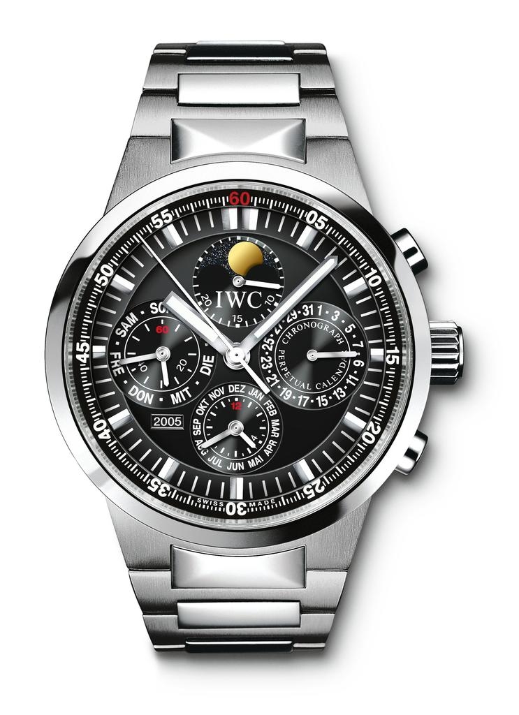 IWC IW3756-13 : GST Perpetual Calendar Stainless Steel / Black / German