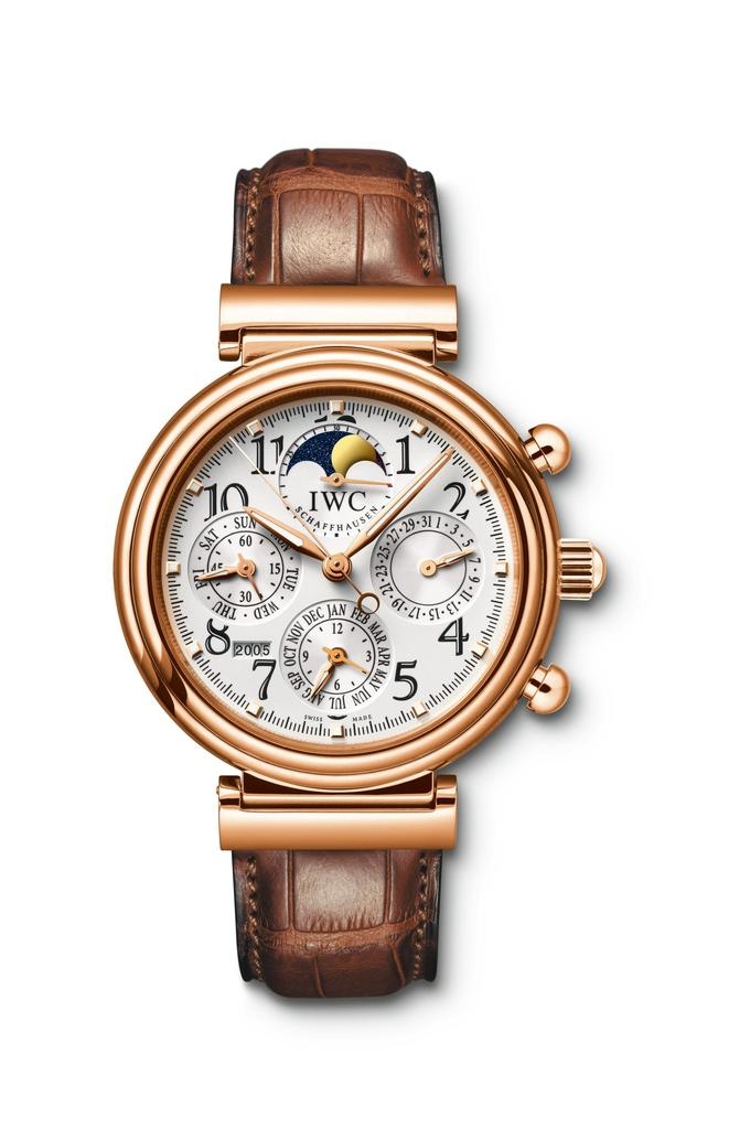 IWC IW3758-11 : Da Vinci Perpetual Red Gold / Silver / English