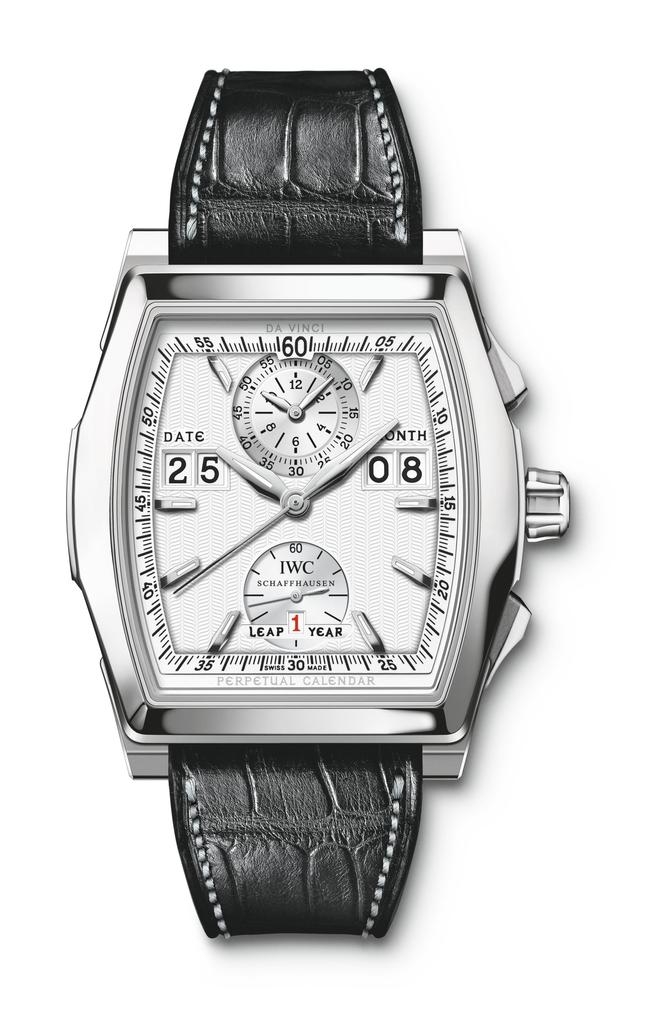 IWC IW3761-06 : Da Vinci Perpetual Calendar Digital Date-Month Platinum