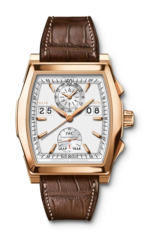 IWC IW3761-07 : Da Vinci Perpetual Calendar Digital Date-Month Rose Gold