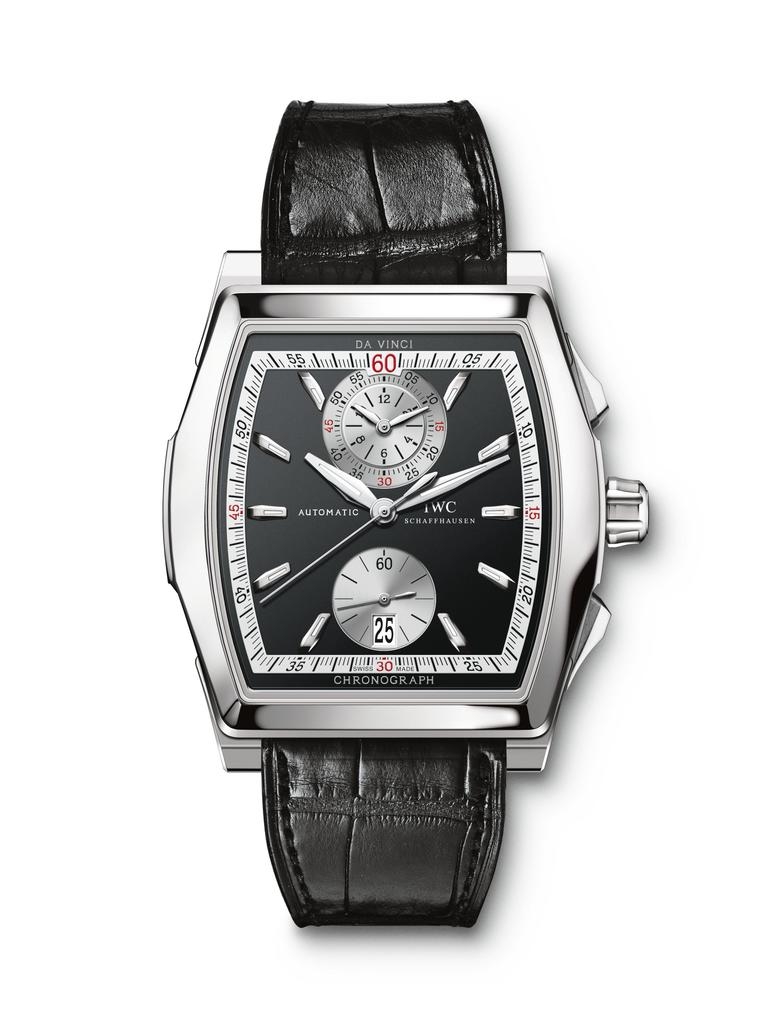 IWC IW3764-03 : Da Vinci Chronograph Stainless Steel / Black