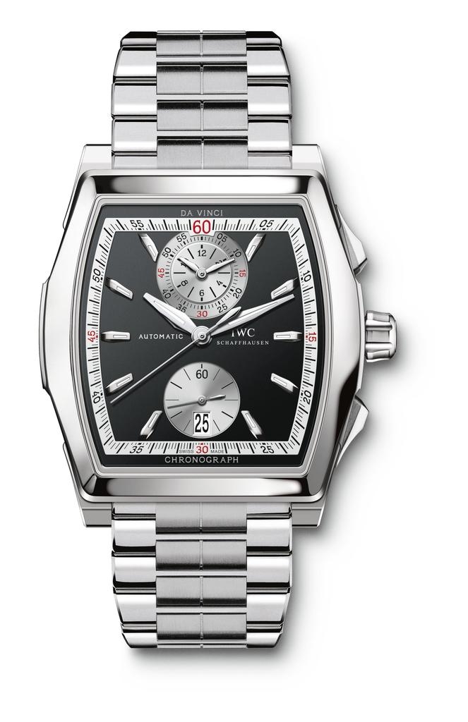 IWC IW3764-07 : Da Vinci Chronograph Stainless Steel / Black / Bracelet