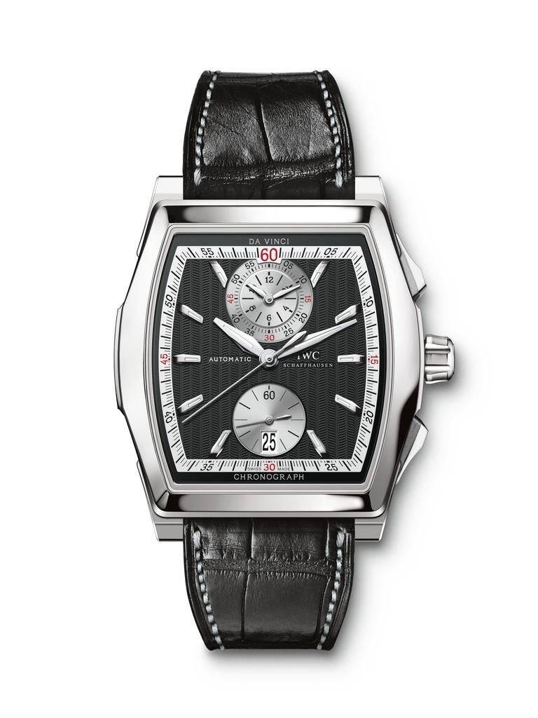 IWC IW3764-21 : Da Vinci Chronograph Stainless Steel / Black