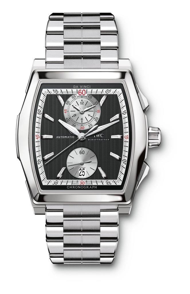 IWC IW3764-22 : Da Vinci Chronograph Stainless Steel / Black / Bracelet