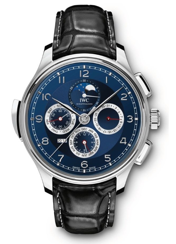 IWC IW3776-03 : Portugieser Grande Complication Platinum / Bucherer Blue