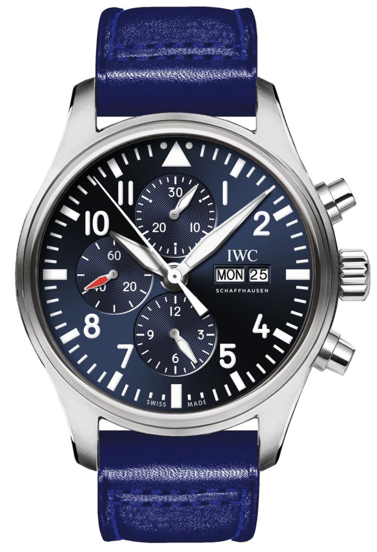 IWC IW3777-22 : Pilot's Watch Chronograph Stainless Steel / Le Petit Prince / Santoni