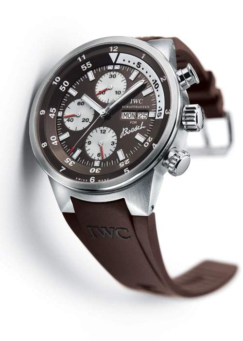 IWC IW3782-04 : Aquatimer Chronograph Stainless Steel / Brown / Rubber / Boesch