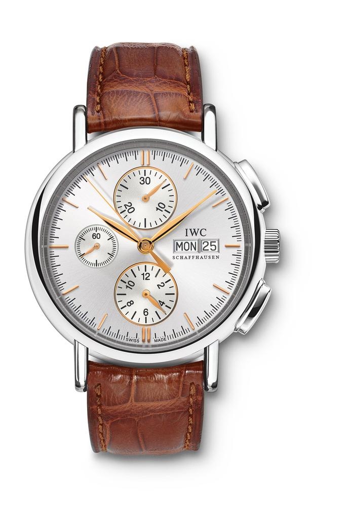 IWC IW3783-02 : Portofino Chronograph Stainless Steel / Silver