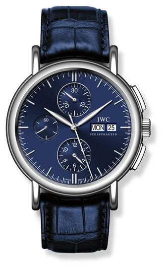 IWC IW3783-04 : Portofino Chronograph White Gold / Blue