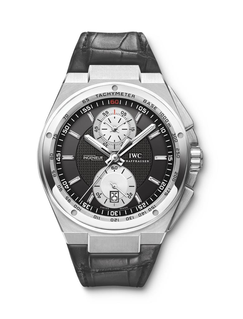 IWC IW3784-01 : Big Ingenieur Chronograph Steel / Black / Strap
