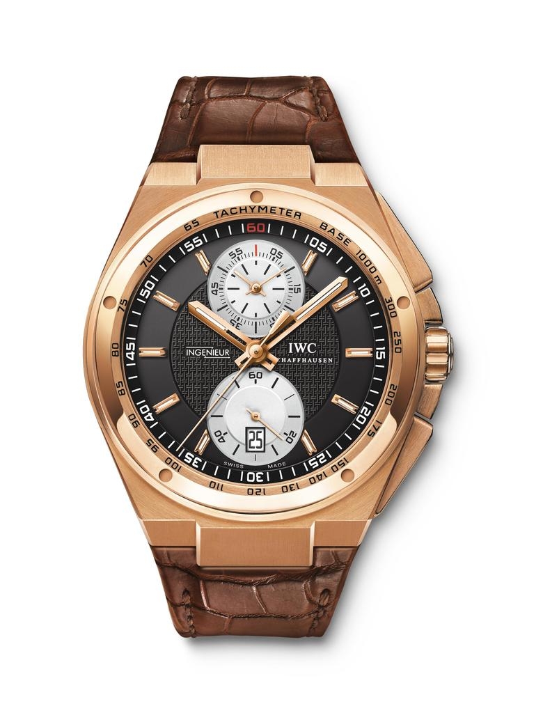 IWC IW3784-02 : Big Ingenieur Chronograph Rose Gold / Black / Strap