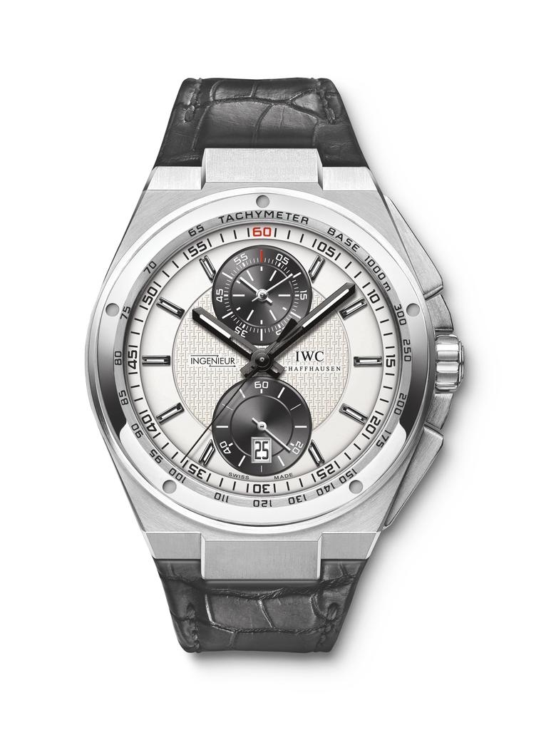 IWC IW3784-03 : Big Ingenieur Chronograph Platinum / Silver / Strap