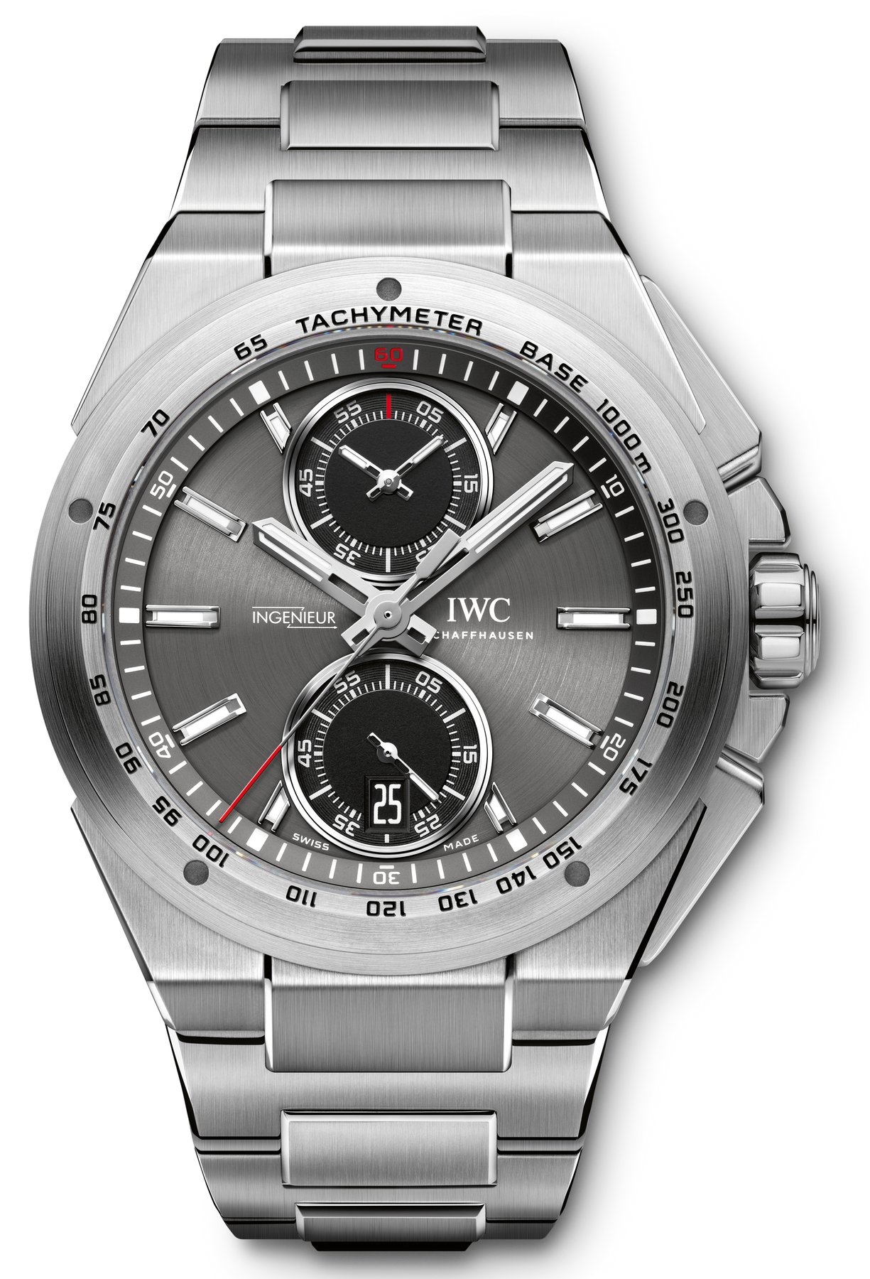 IWC IW3785-08 : Ingenieur Chronograph Racer Ardoise / Bracelet