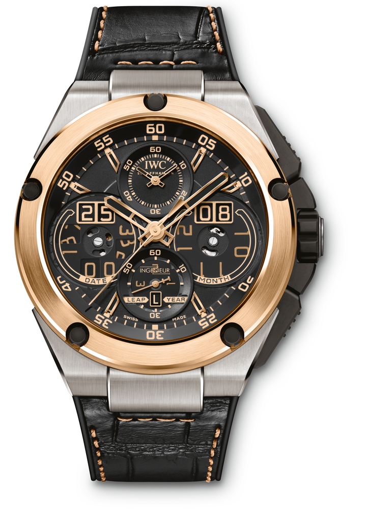 IWC IW3792-03 : Ingenieur Perpetual Calendar Digital Date-Month Titanium / Red Gold