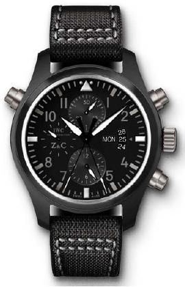 IWC IW3799-03 : Pilot's Watch Double Chronograph Top Gun Zegg & Cerlati