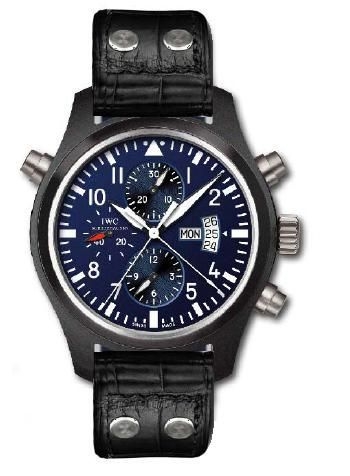 IWC IW3799-04 : Pilot's Watch Double Chronograph Top Gun Carlson
