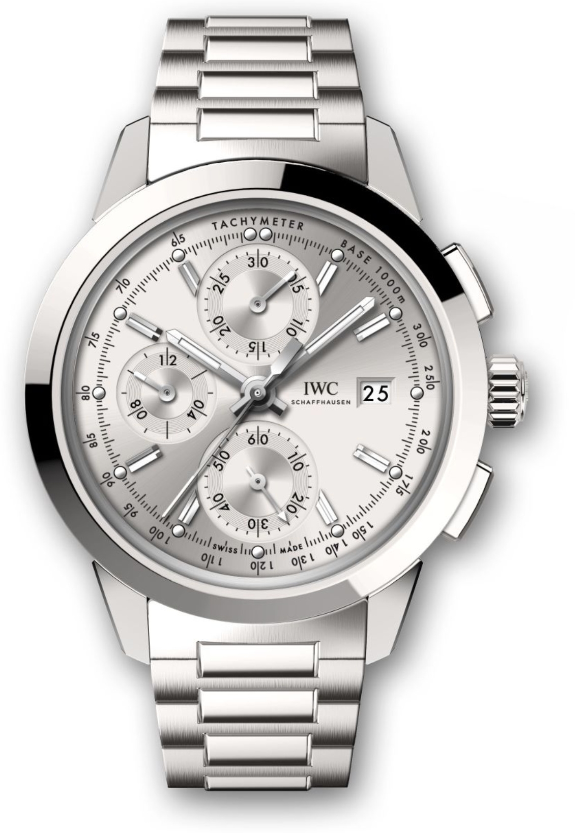 IWC IW3808-AE : Ingenieur Chronograph Custom Stainless Steel / Silver-Rhodium / Bracelet