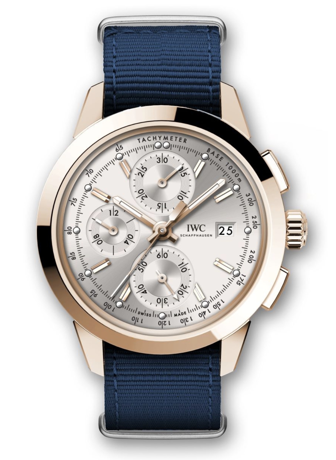 IWC IW3808-CW : Ingenieur Chronograph Custom Red Gold / Silver-Gold / Rubber