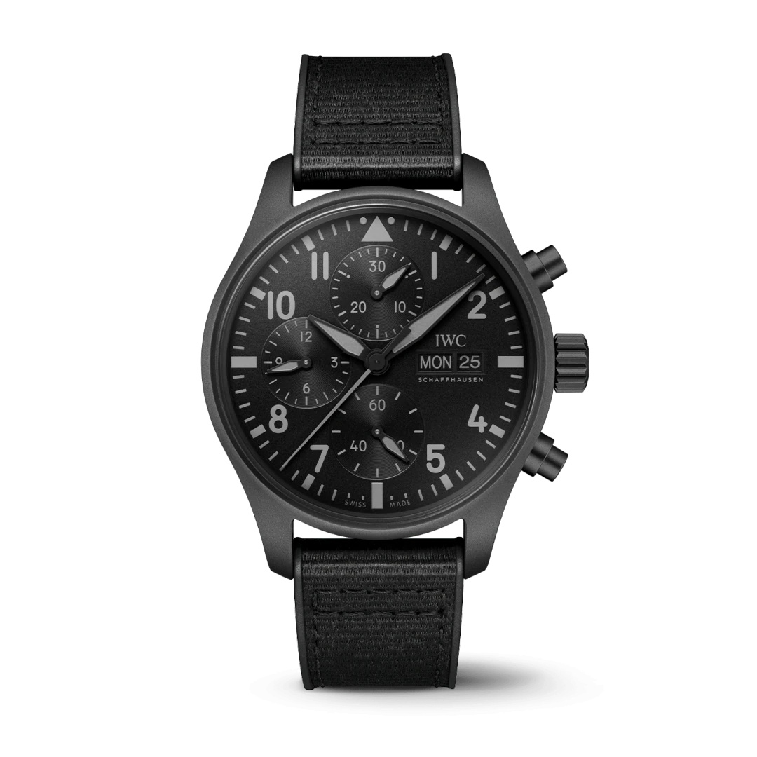 IWC IW3881-06 : Pilot's Watch Chronograph 41 Top Gun Ceratanium