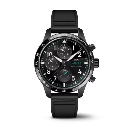 IWC IW3883-06 : Pilot’s Watch Performance Chronograph 41 Mercedes-AMG PETRONAS Formula One Team Ceratanium / Black / Rubber