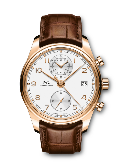 IWC IW3903-01 : Portugieser Chronograph Classic Red Gold / Silver