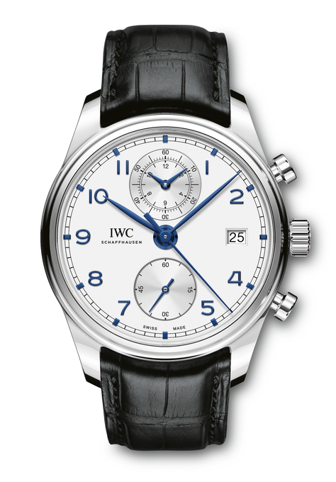 IWC IW3903-02 : Portugieser Chronograph Classic Stainless Steel / Silver
