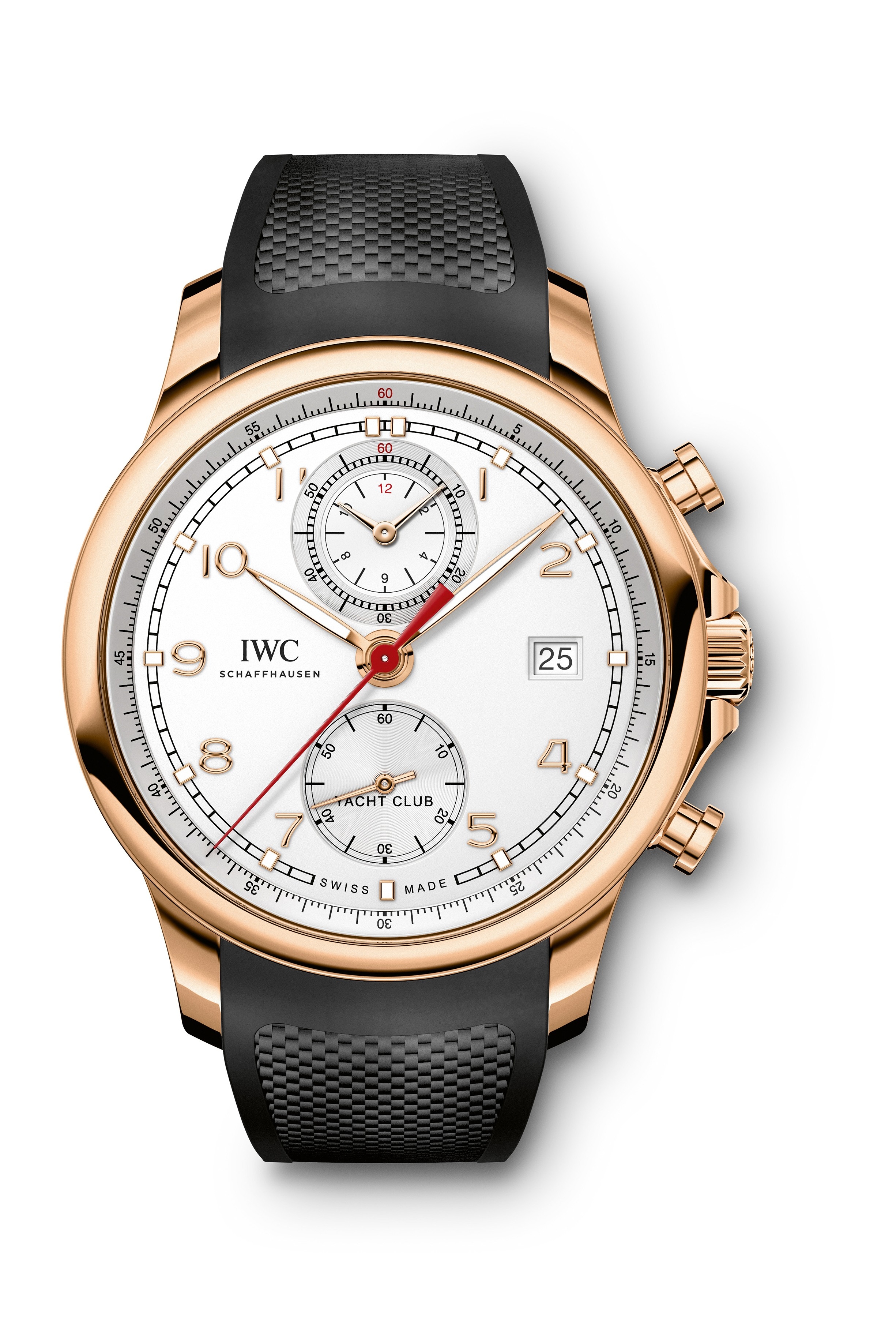IWC IW3905-01 : Portugieser Yacht Club Chronograph 43.5 Red Gold / Silver
