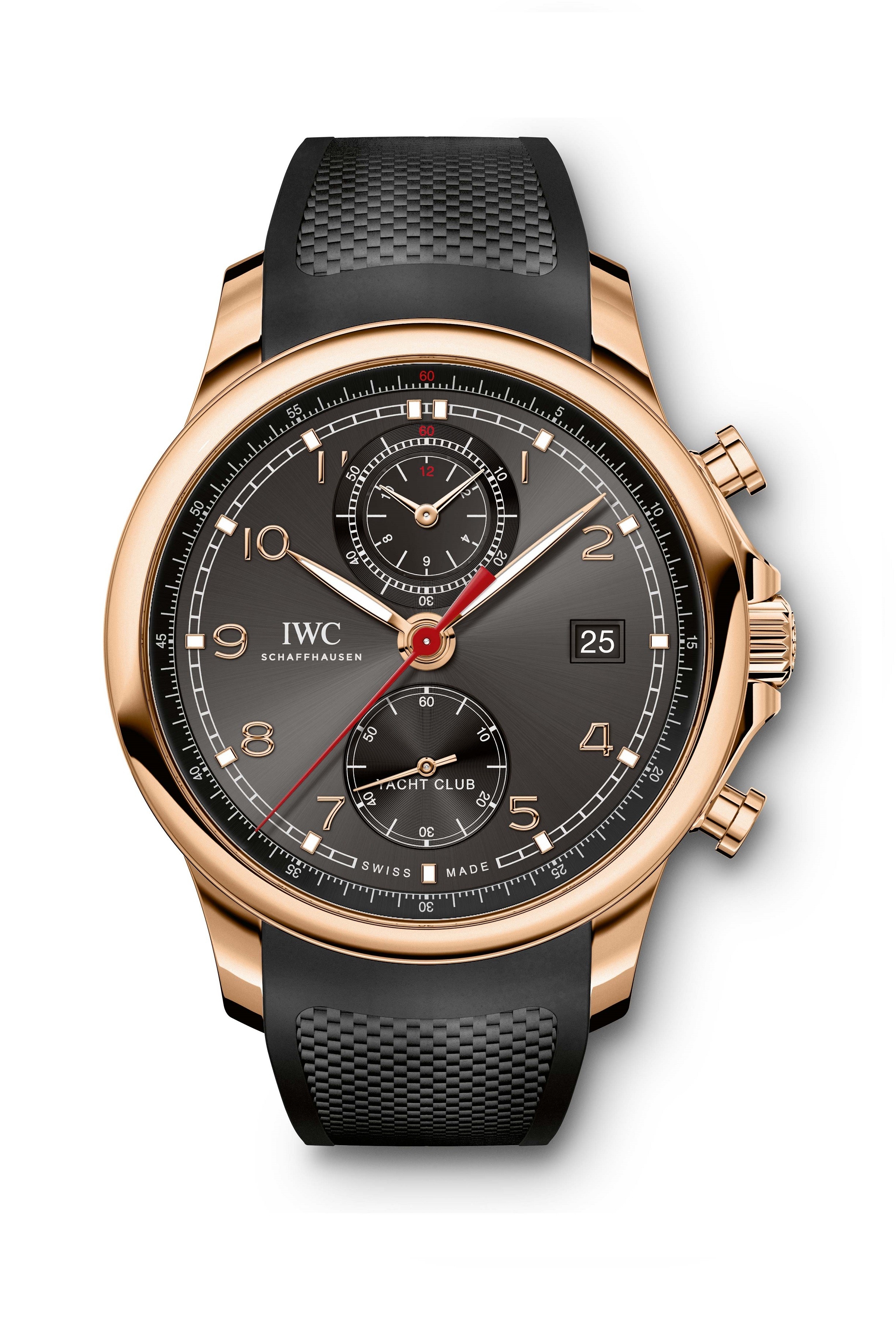 IWC IW3905-05 : Portugieser Yacht Club Chronograph 43.5 Red Gold / Ardoise