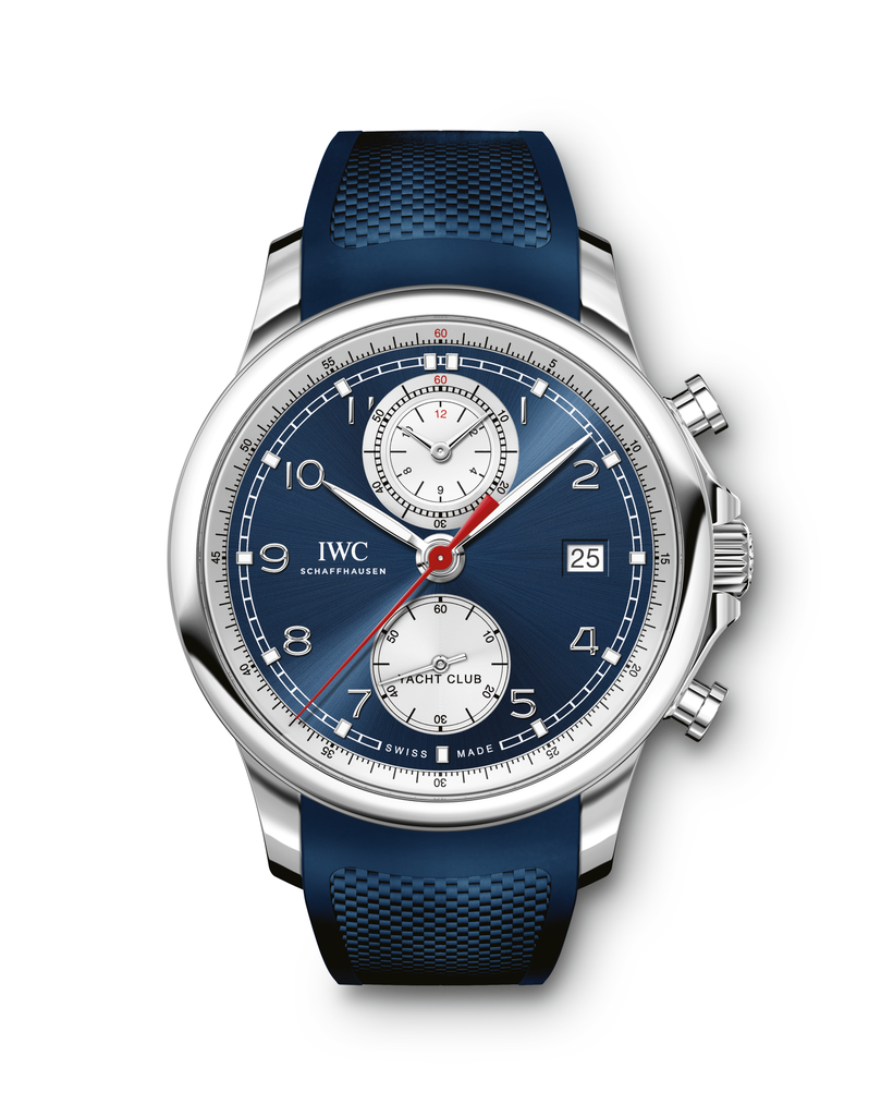 IWC IW3905-07 : Portuguese Yacht Club Chronograph 43.5 Stainless Steel / Blue / Summer Edition