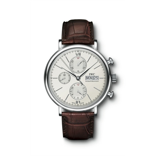 IWC IW3910-07 : Portofino Chronograph Stainless Steel / Silver