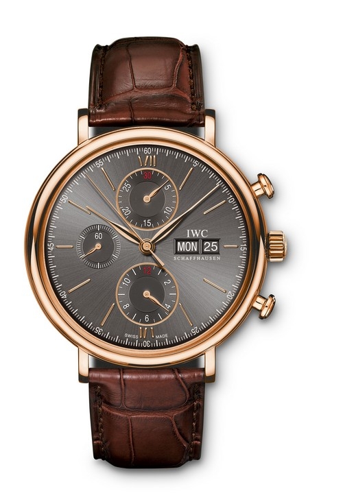 IWC IW3910-21 : Portofino Chronograph Red Gold / Grey
