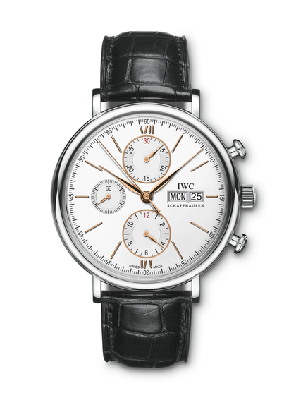 IWC IW3910-22 : Portofino Chronograph Stainless Steel / Silver