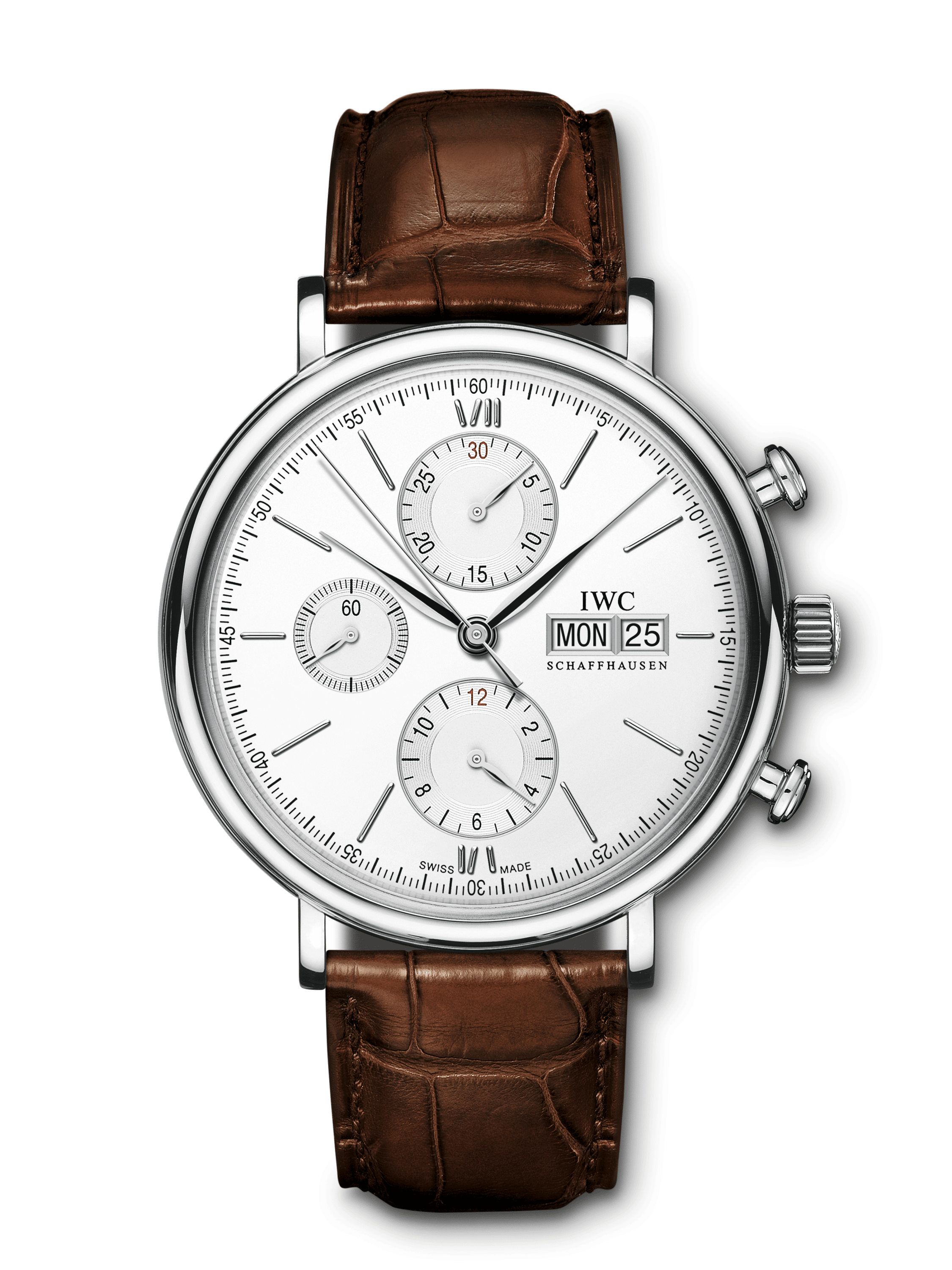 IWC IW3910-27 : Portofino Chronograph Stainless Steel / Silver