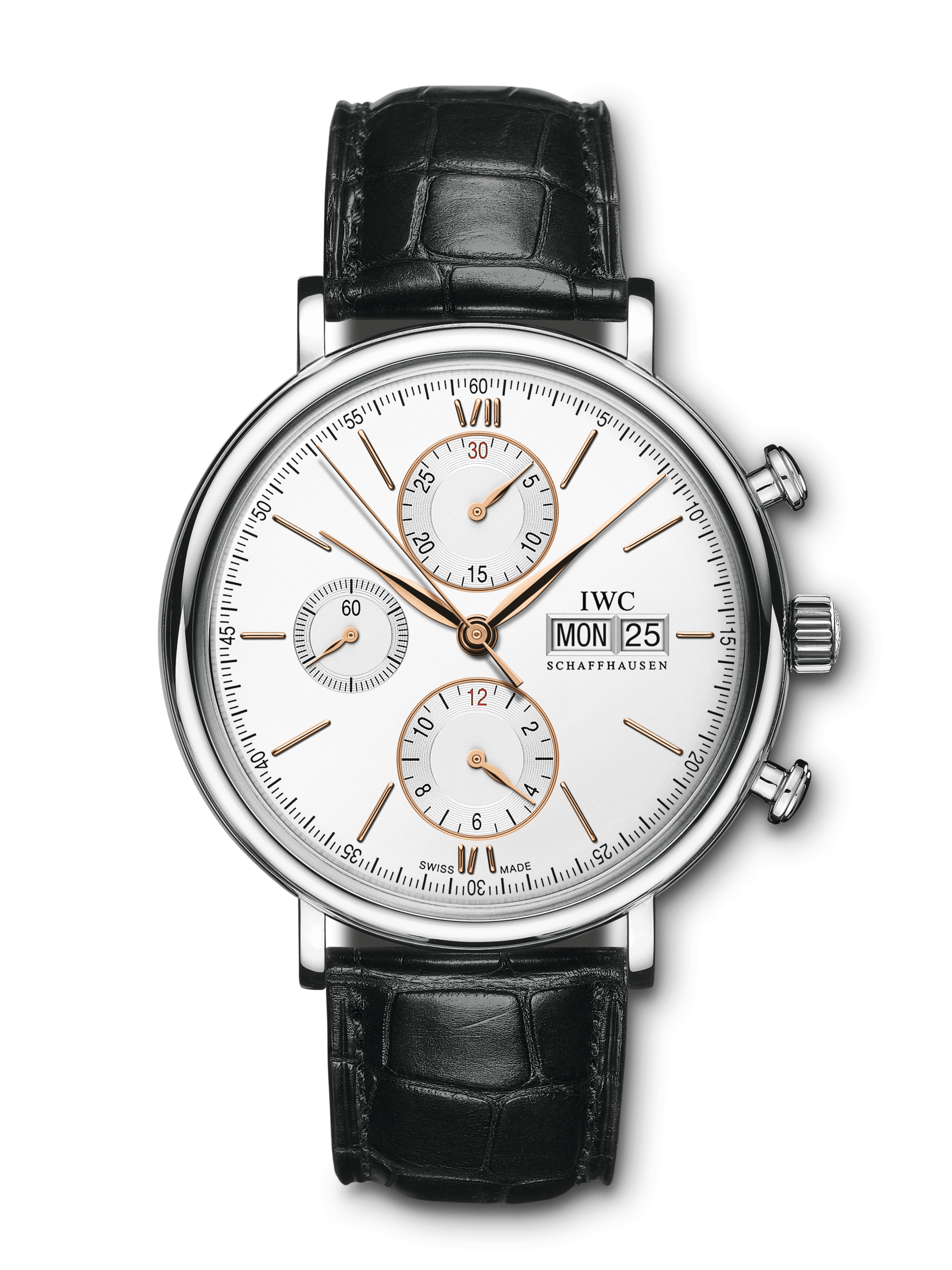IWC IW3910-31 : Portofino Chronograph Stainless Steel / Silver
