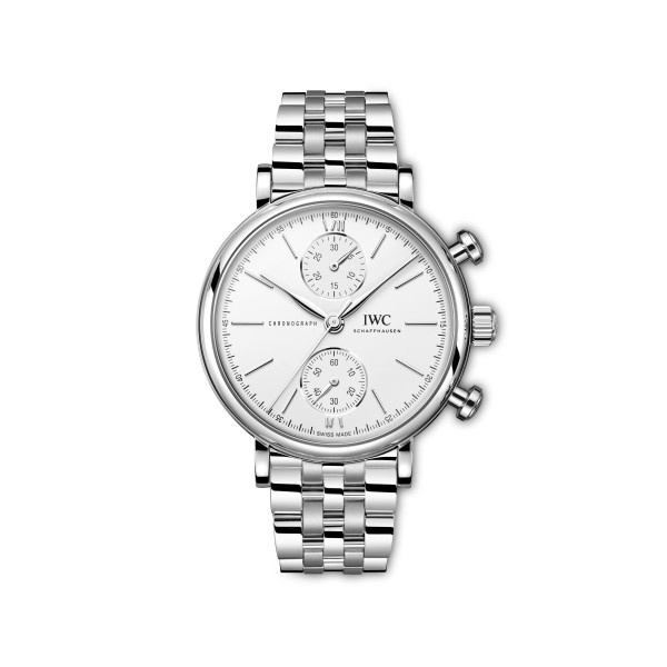 IWC IW3915-03 : Portofino Chronograph 39 Stainless Steel / Silver / Bracelet