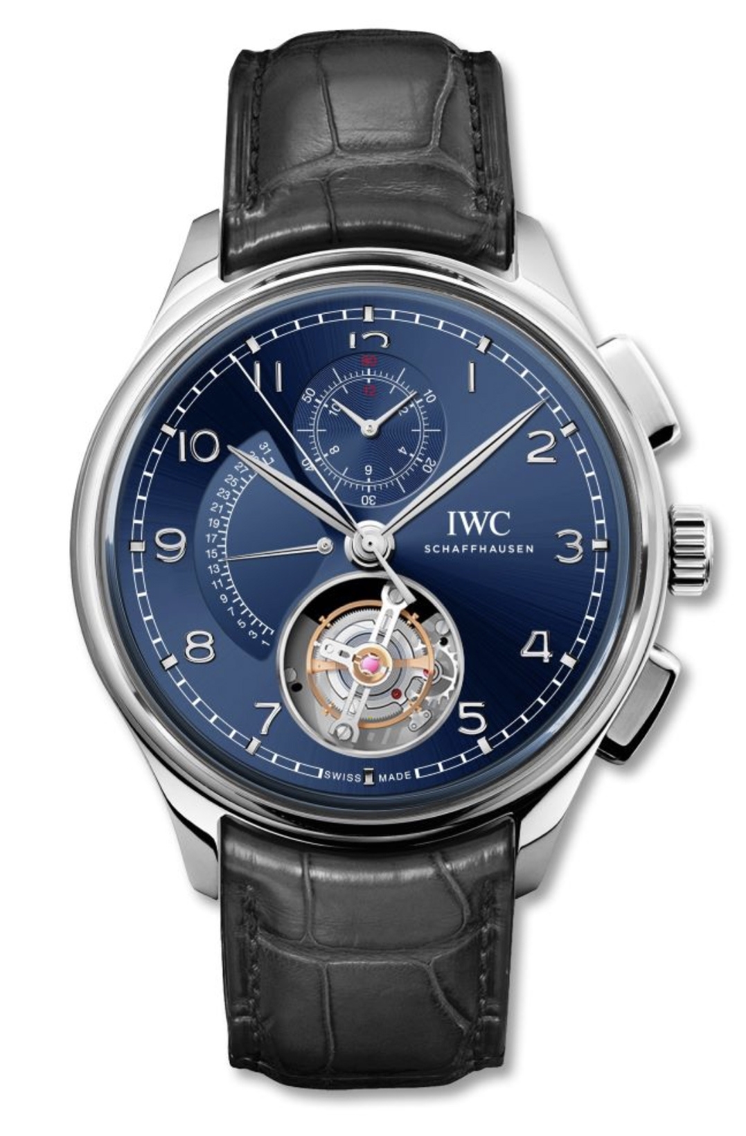 IWC IW3940-04 : Portugieser Tourbillon Rétrograde Chronograph Laureus Charity Night 2017