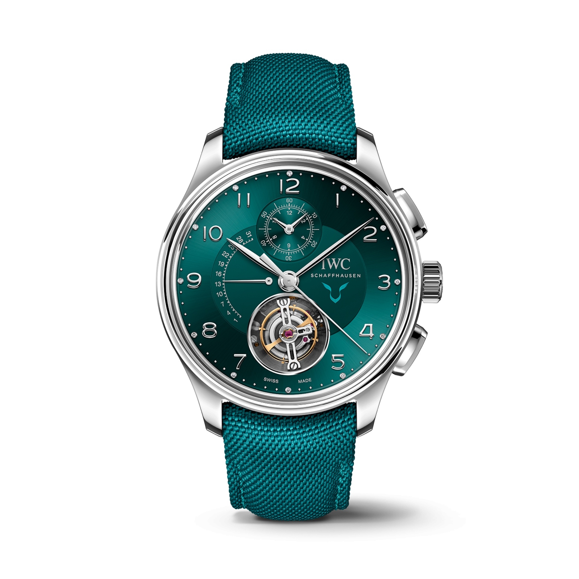 IWC IW3940-08 : Portugieser Tourbillon Rétrograde Chronograph Lewis Hamilton