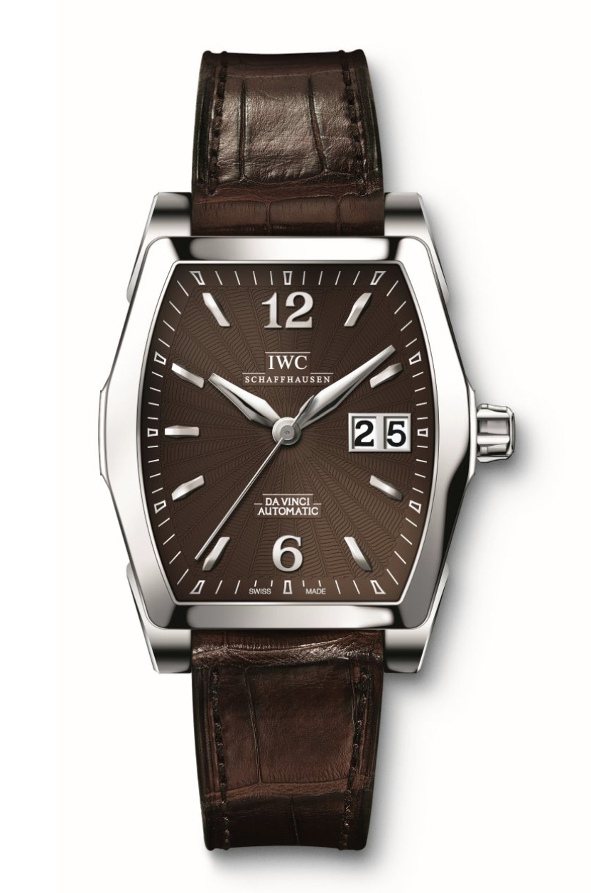 IWC IW4523-06 : Da Vinci Automatic Midsize Stainless Steel / Chocolate