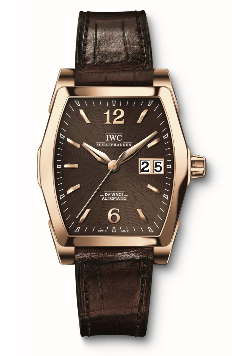 IWC IW4523-08 : Da Vinci Automatic Midsize Rose Gold / Chocolate