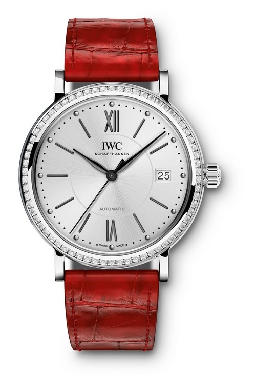 IWC IW4581-09 : Portofino Automatic 37 Stainless Steel / Diamond / Silver