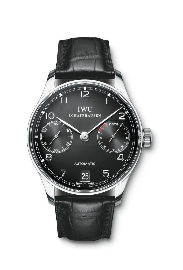 IWC IW5001-09 : Portuguese Automatic Stainless Steel / Black
