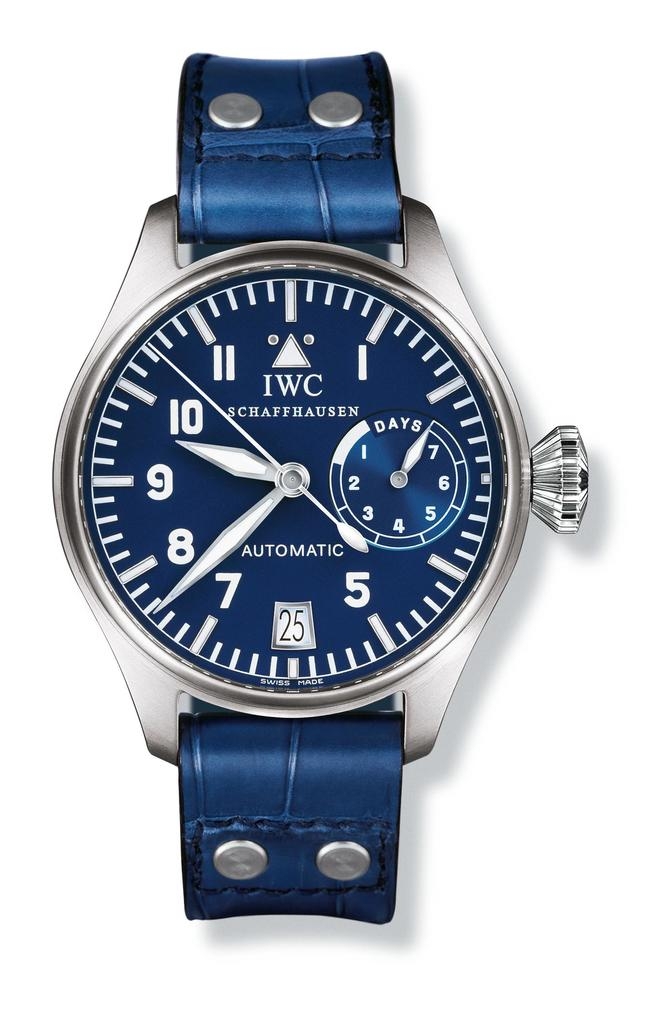 IWC IW5002-02 : Big Pilot Platinum / Blue