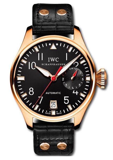 IWC IW5004-09 : Big Pilot Rose Gold / Black / Rabat